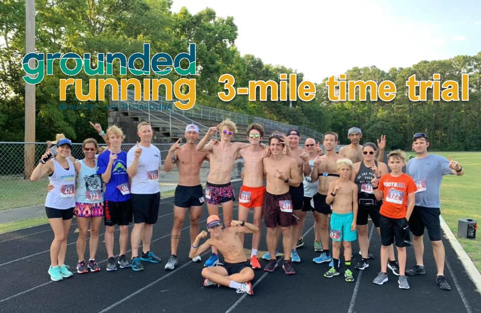 Grounded Running 3-mile Time trial