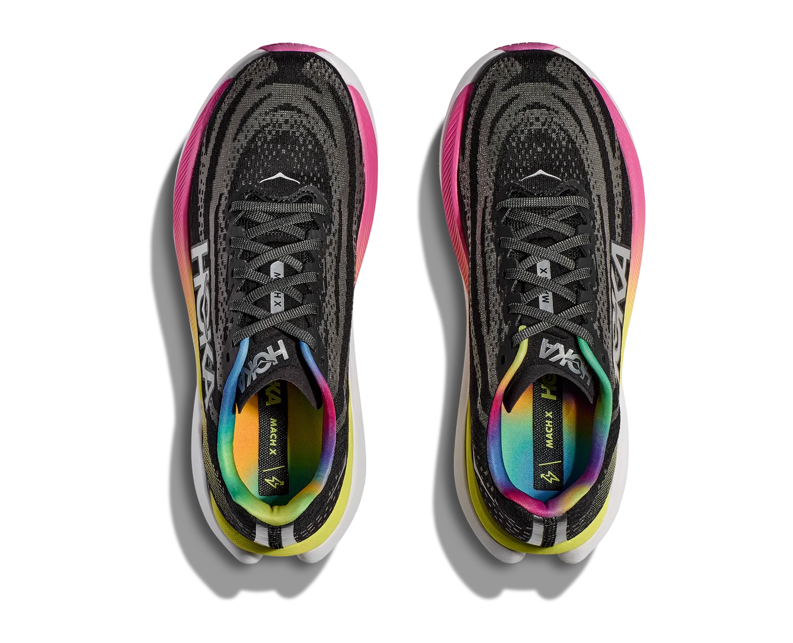 HOKA Women's Mach X Black/Silver
