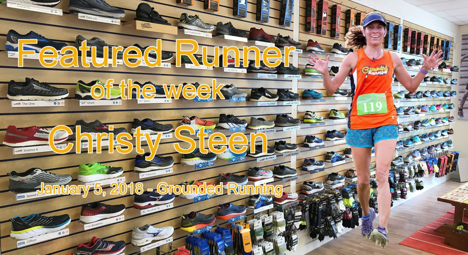Christy Steen Featured Runner of the week